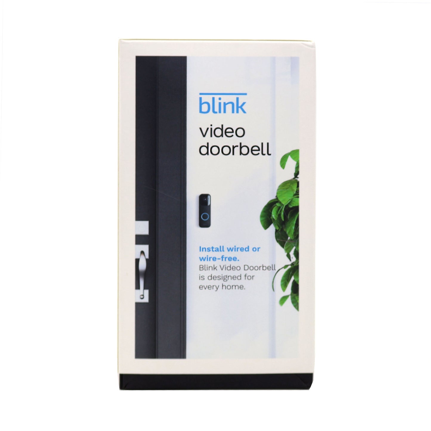 Blink Smart Wifi Video Doorbell – Wired/Battery Operated (Black)