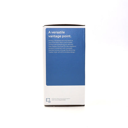 Ring Battery Doorbell Pro Smart Wi-Fi Video Doorbell - Battery-powered with 1536p HD+ Video (Satin Nickel)