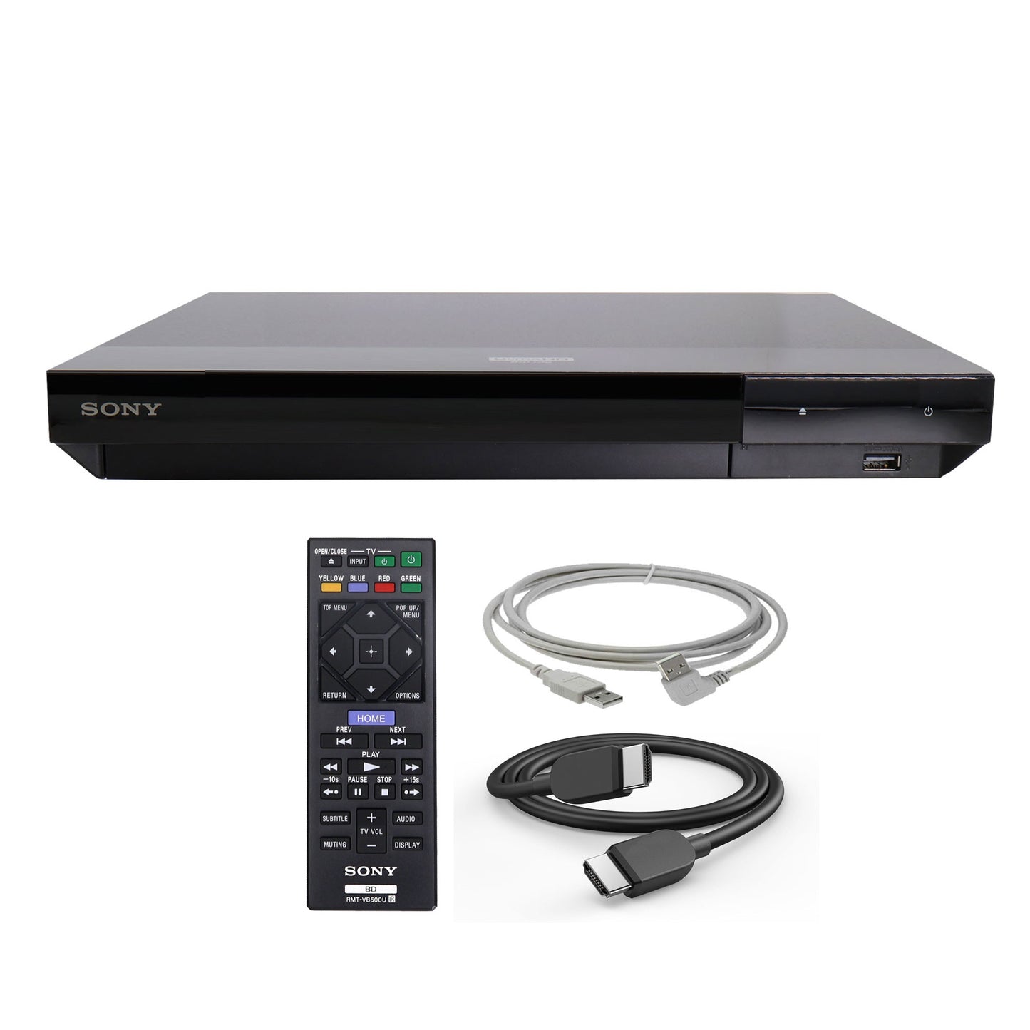 Sony UBP-X700U Ultra HD 4K Blu-ray Disc Player with 6ft HDMI cable