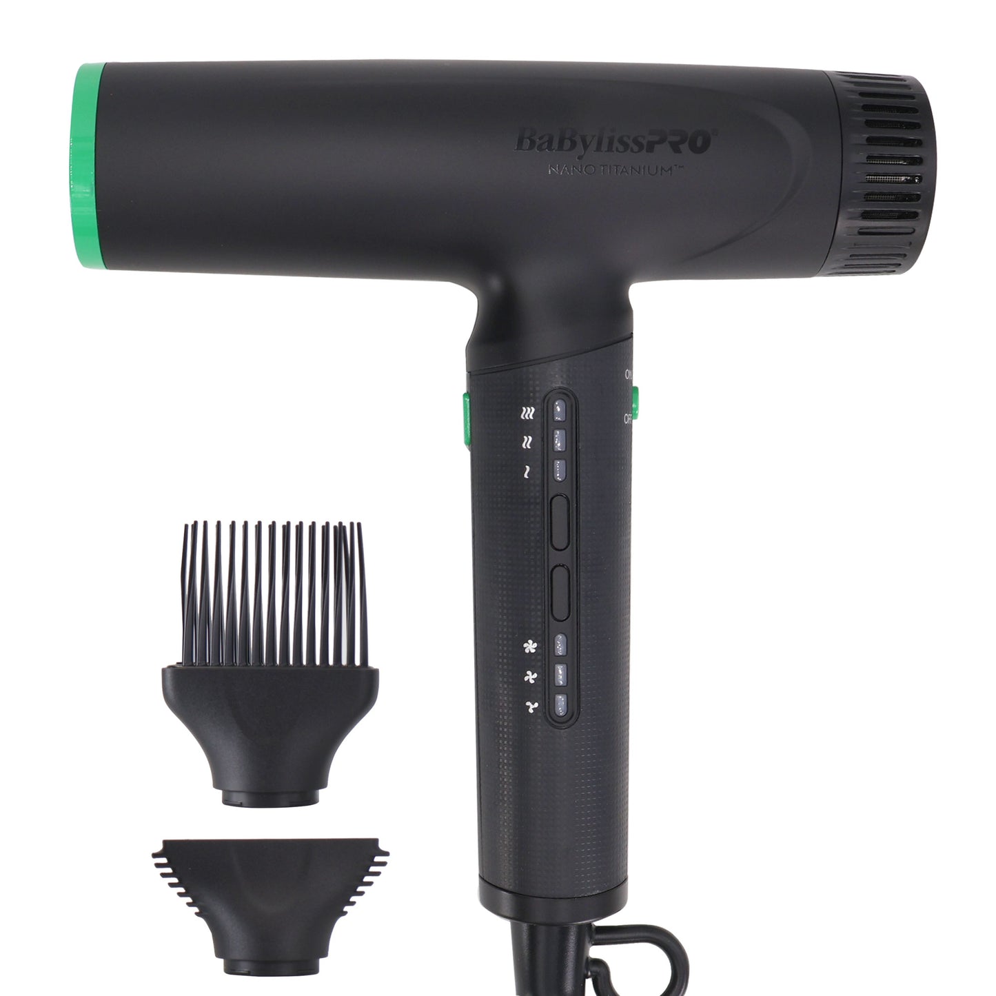BaByliss Pro Nano Titanium Limited Edition Pro Nano Light Ionic Hair Dryer (Tomb45 Collection) with Nano Titanium 1" Ultra-Sleek Flat Iron and Brush