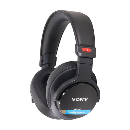 Sony MDR-M1 Closed-Back Over-Ear Reference Monitor Headphones with Music Maker Mix and Master Software