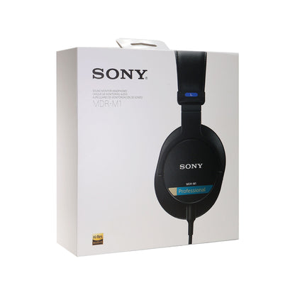 Sony MDR-M1 Closed-Back Over-Ear Reference Monitor Headphones with Music Maker Mix and Master Software