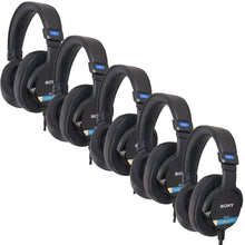 5x Sony MDR-M1 Closed-Back Over-Ear Reference Monitor Headphones
