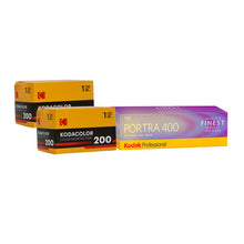 2x Kodak Kodacolor 200 Color Negative Film (35mm Roll Film, 36 Exposures) + Kodak Professional Portra 400 Color Negative Film (35mm Roll Film, 36 Exposures, 5-Pack)