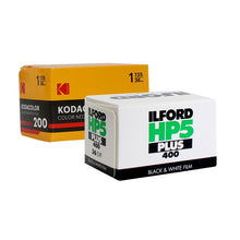 Kodak Kodacolor 200 Color Negative Film (35mm, 36 Exp) with Ilford HP5 Plus Black & White Negative Film (35mm, 36 Exp)