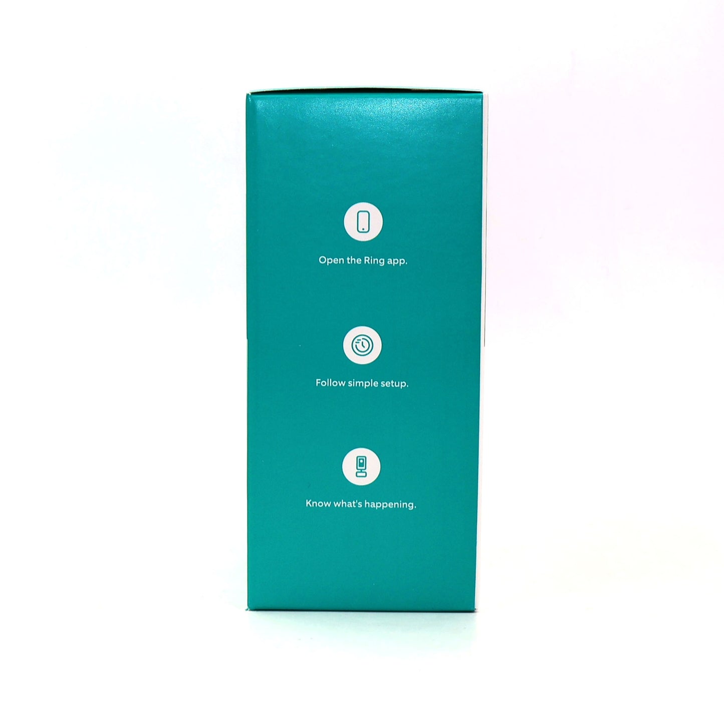 5x Ring Pan-Tilt Indoor Security Cam with 360° Horizontal Pan Coverage, Live View & Two-Way Talk and HD Video - White