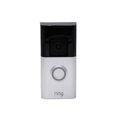 3x Ring Battery Doorbell Pro Smart Wi-Fi Video Doorbell - Battery-powered with 1536p HD+ Video (Satin Nickel)