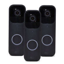 3x Blink Smart Wifi Video Doorbell – Wired/Battery Operated (Black)