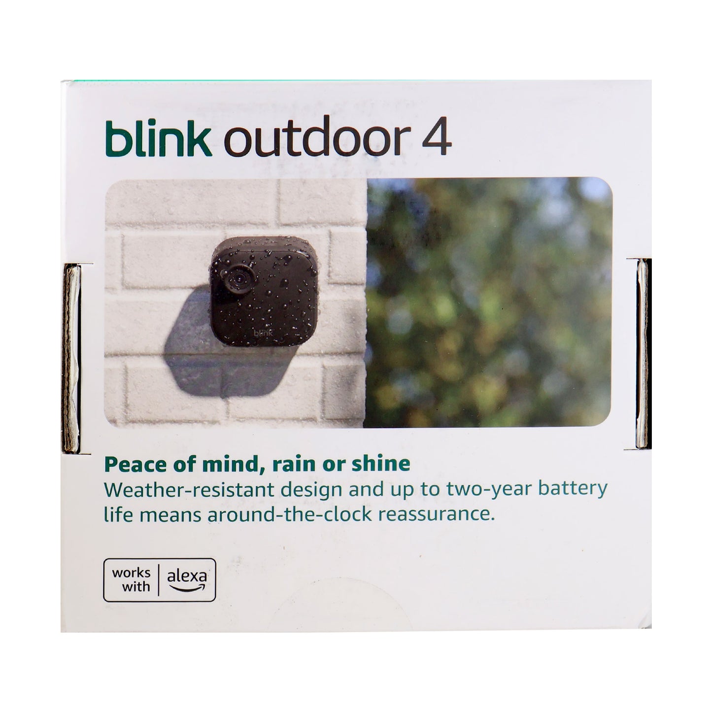 Blink Outdoor 4 Wireless Smart Security Camera - Sync Module Core Included (3 Cameras) with Blink Smart Wifi Video Doorbell – Wired/Battery Operated