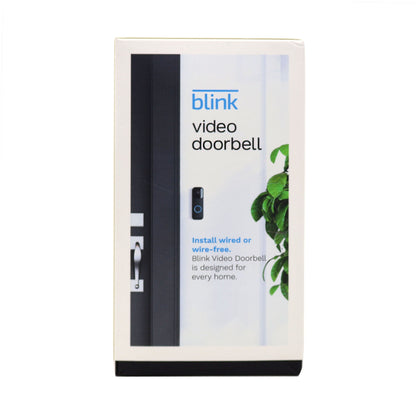 Blink Outdoor 4 Wireless Smart Security Camera - Sync Module Core Included (3 Cameras) with Blink Smart Wifi Video Doorbell – Wired/Battery Operated