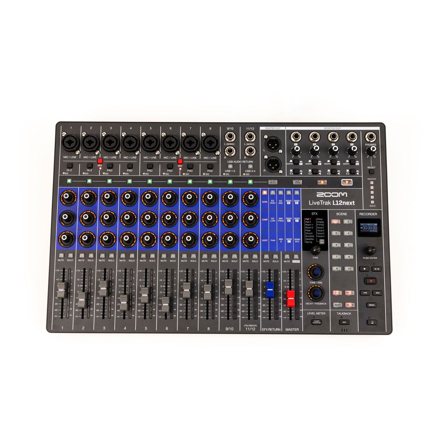 Zoom LiveTrak L12next Digital Mixer / Recorder