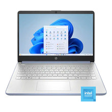 HP 14" Laptop - Intel Processor N150 2025 - 4GB Memory, 128GB UFS (Sky Blue)