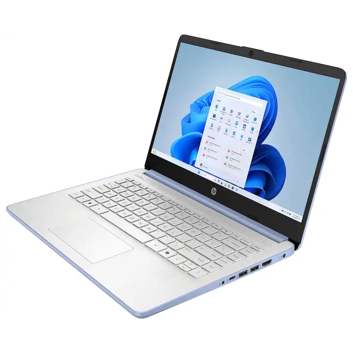HP 14" Laptop - Intel Processor N150 2025 - 4GB Memory, 128GB UFS (Sky Blue)