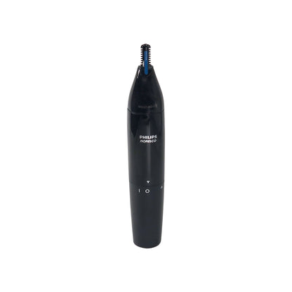 Philips Norelco Bodygroom Series 1100, BG1026/60, Showerproof Body Hair Trimmer and Groomer for Men + Philips Norelco Ultimate Comfort Nose Trimmer 1000 Battery Powered NT1605/60 for Nose, Ear, and Eyebrows