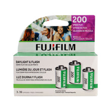 Fujifilm 200 Color Negative 35mm Film (36 Exposures) - 3 Pack