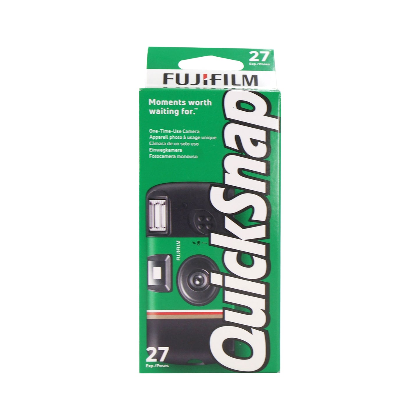 Fujifilm QuickSnap Flash 400 One-Time-Use Disposable Camera (27 Exposures)