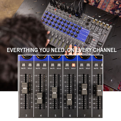 Zoom LiveTrak L12next Digital Mixer / Recorder with Recording Essentials Bundle
