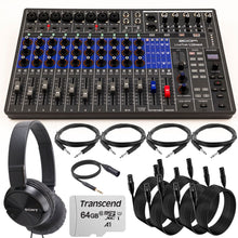 Zoom LiveTrak L12next Digital Mixer / Recorder with Recording Essentials Bundle