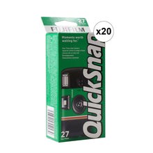 20x Fujifilm QuickSnap Flash 400 One-Time-Use Disposable Camera (27 Exposures)