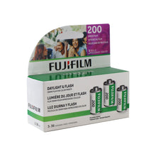 Fujifilm 200 Color Negative 35mm Film (36 Exposures) - 3 Pack with 2x Ilford HP5 Plus Black and White Negative Film (35mm Roll Film, 36 Exposures)