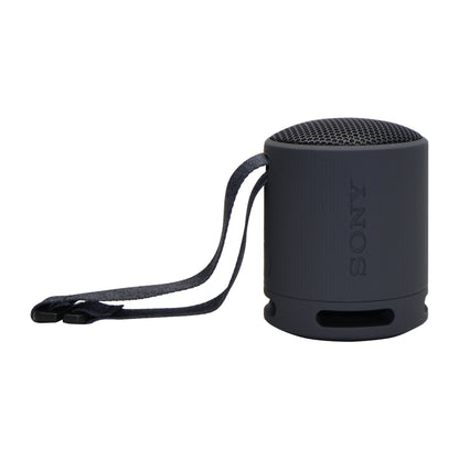 Sony XB100 Portable Waterproof Bluetooth Speaker (Black) + Sony MDR-ZX110 On-Ear Wired Headphones (Black)
