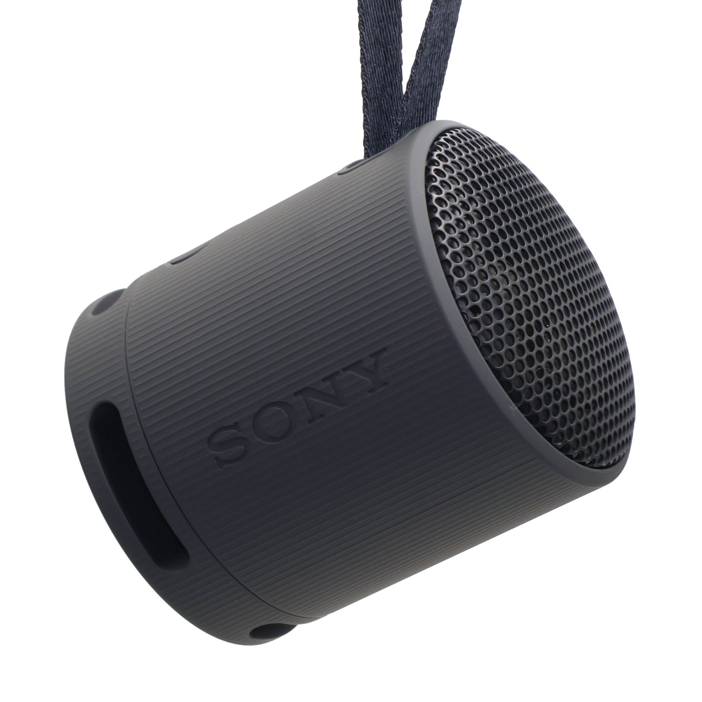 Sony XB100 Portable Waterproof Bluetooth Speaker (Black) + Sony MDR-ZX110 On-Ear Wired Headphones (Black)