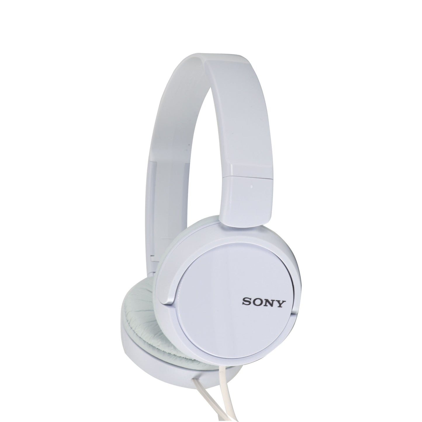 Sony XB100 Portable Waterproof Bluetooth Speaker (Orange) + Sony MDR-ZX110 On-Ear Wired Headphones (White)