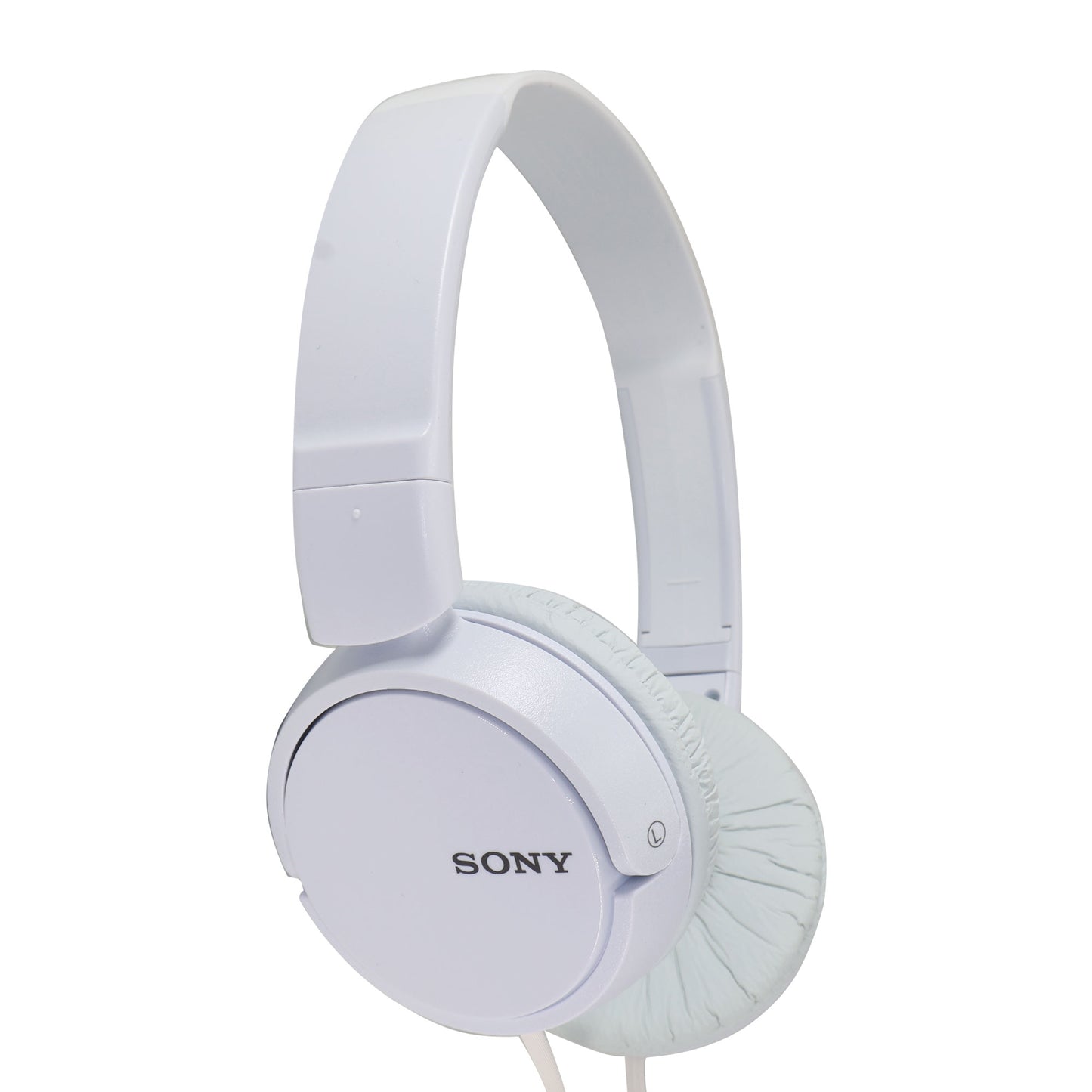 Sony XB100 Portable Waterproof Bluetooth Speaker (Orange) + Sony MDR-ZX110 On-Ear Wired Headphones (White)