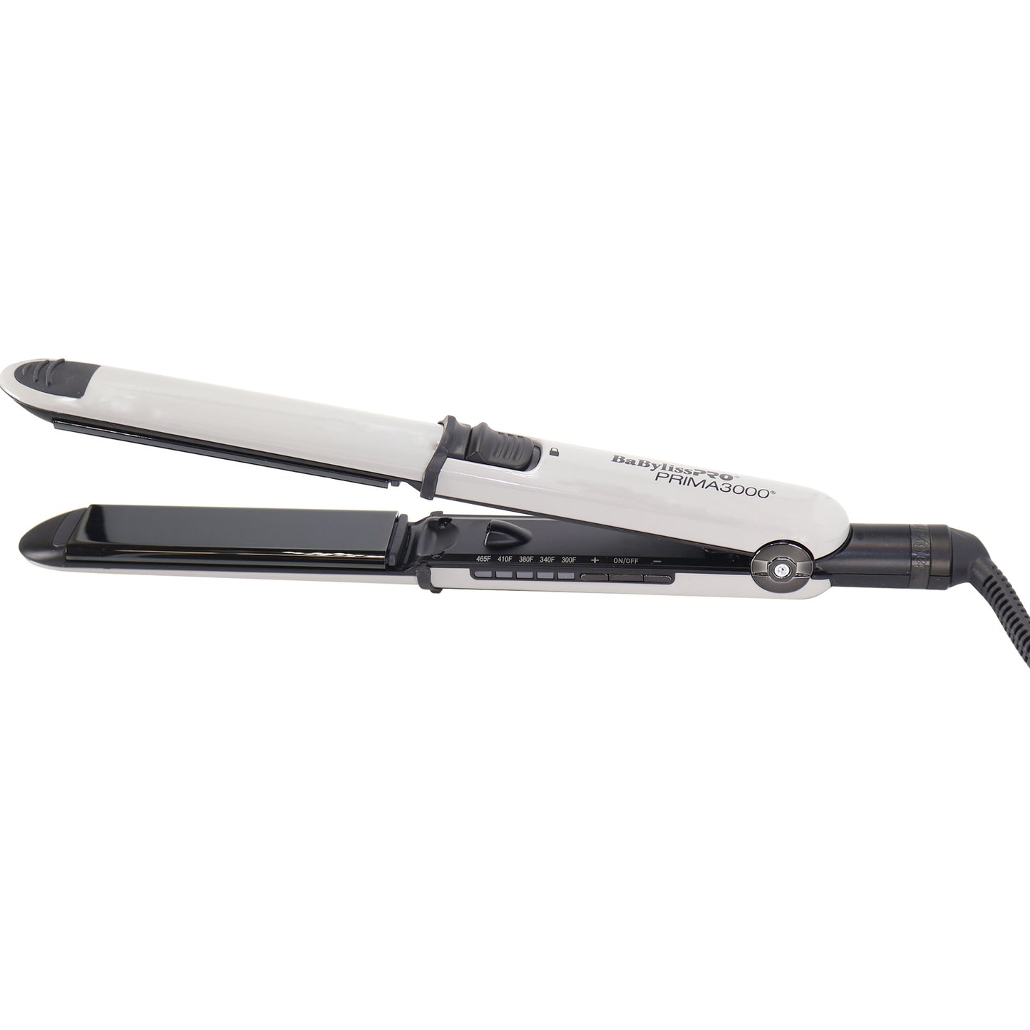 BaByliss Pro Limited Edition Nano Titanium Prima 3000 Stainless Steel 1 1/4" Flat Iron Grey BNT3000TGY with COREFX Pro Performance Hair Clipper FX86