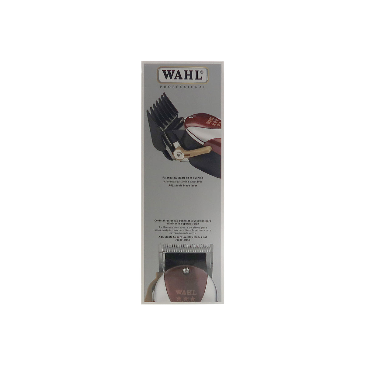 Wahl Profesional 5 Star Series Detailer Trimmer 8081 with Wahl Professional 5-Star Series Magic Clip Corded Precision Fade Clipper 8451