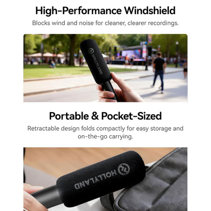 Hollyland Interview Adapter for Wireless Microphones Handheld and Desktop Use