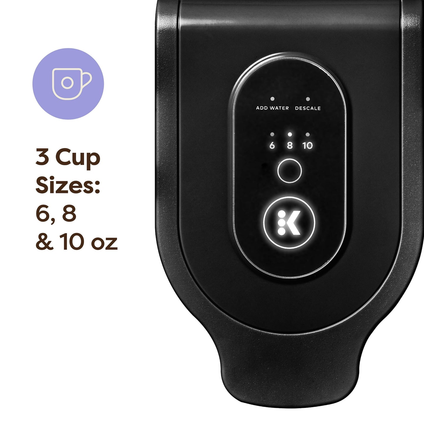 Keurig K-Express Essentials Black Single-Serve K-Cup Pod Coffee Maker