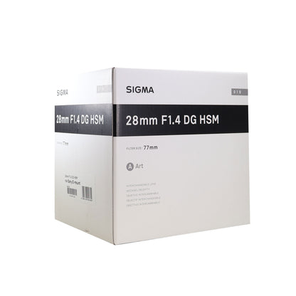 Sigma 28mm f/1.4 DG HSM Art Lens (Sony E)