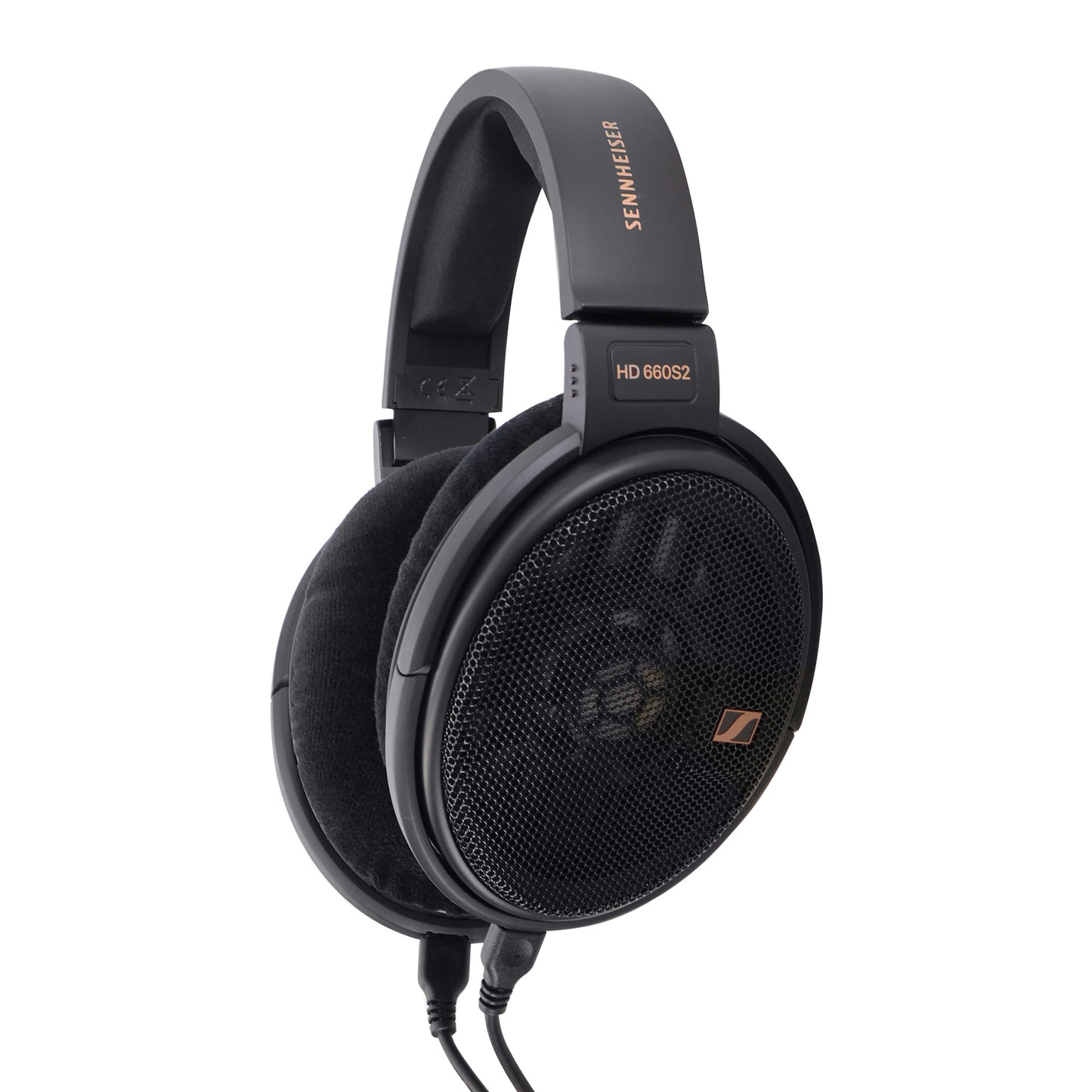 Sennheiser HD 660S2 Wired Over-Ear Headphones + JLab Play Gaming Wireless Bluetooth Earbuds - Black/Blue
