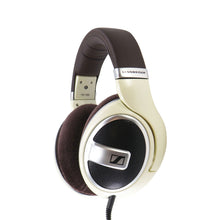 Sennheiser Open-Back Over-Ear Headphones (Matte Ivory) - HD-599 with JLab Play Gaming Wireless Bluetooth Earbuds - Black/Blue
