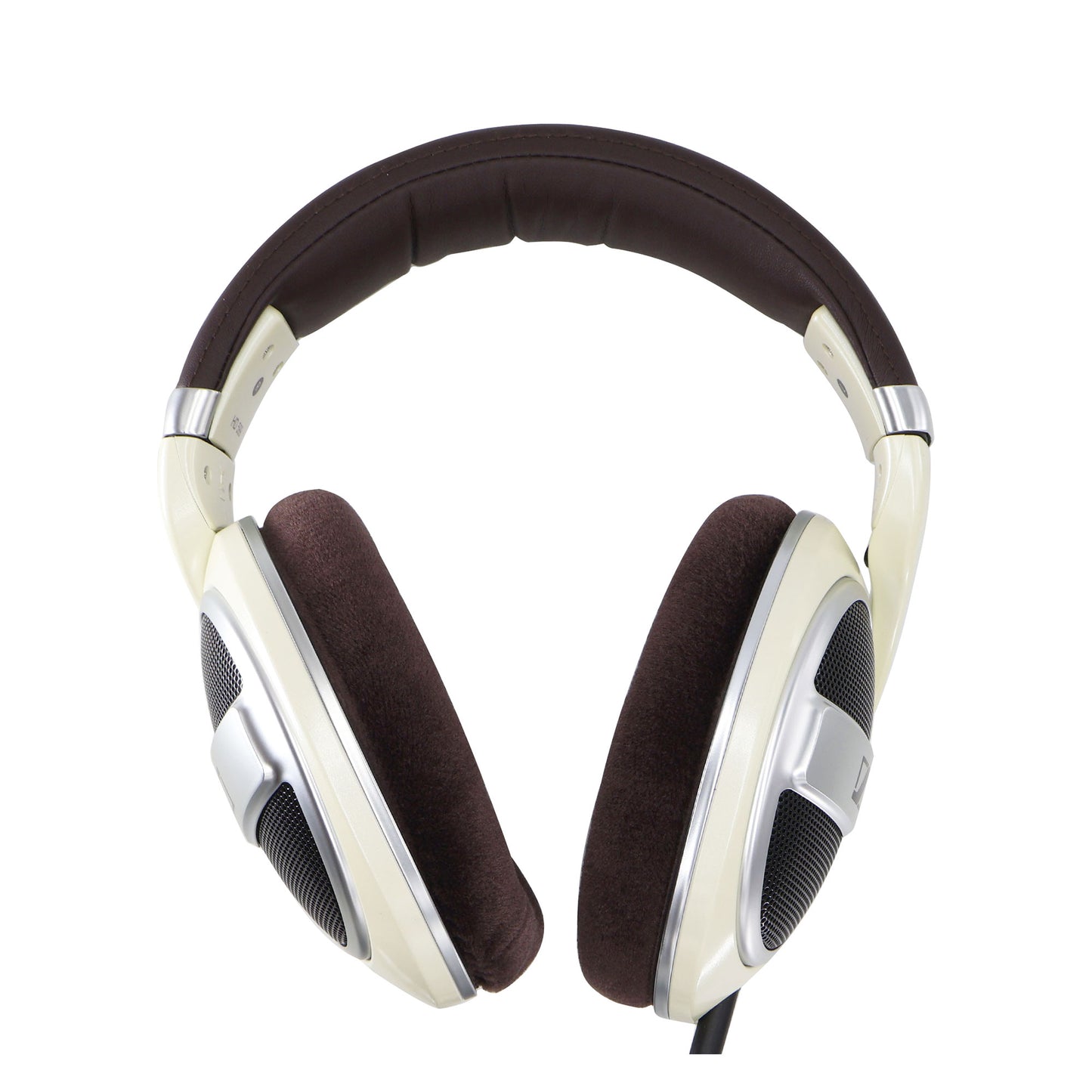 Sennheiser Open-Back Over-Ear Headphones (Matte Ivory) - HD-599 + Sony XB100 Portable Waterproof Bluetooth Speaker (Gray)