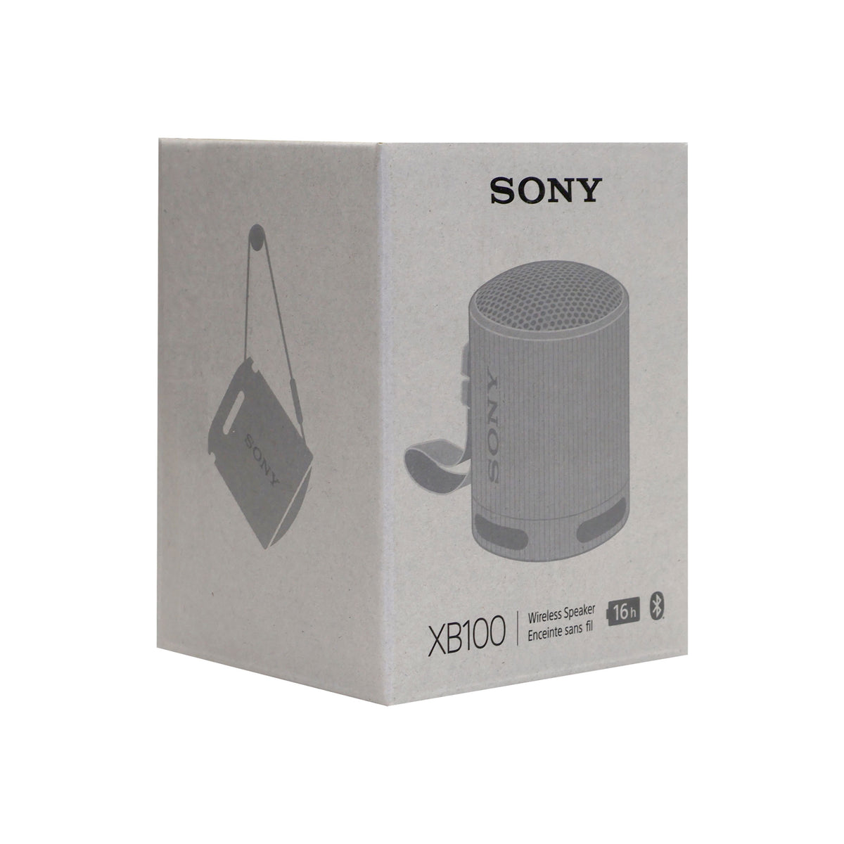 Sennheiser Open-Back Over-Ear Headphones (Matte Ivory) - HD-599 + Sony XB100 Portable Waterproof Bluetooth Speaker (Gray)