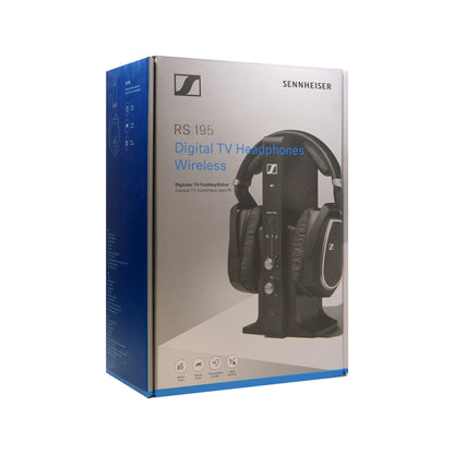 Sennheiser RS 195 Digital Wireless Headphone System for TV Listening + Sony XB100 Portable Waterproof Bluetooth Speaker (Gray)