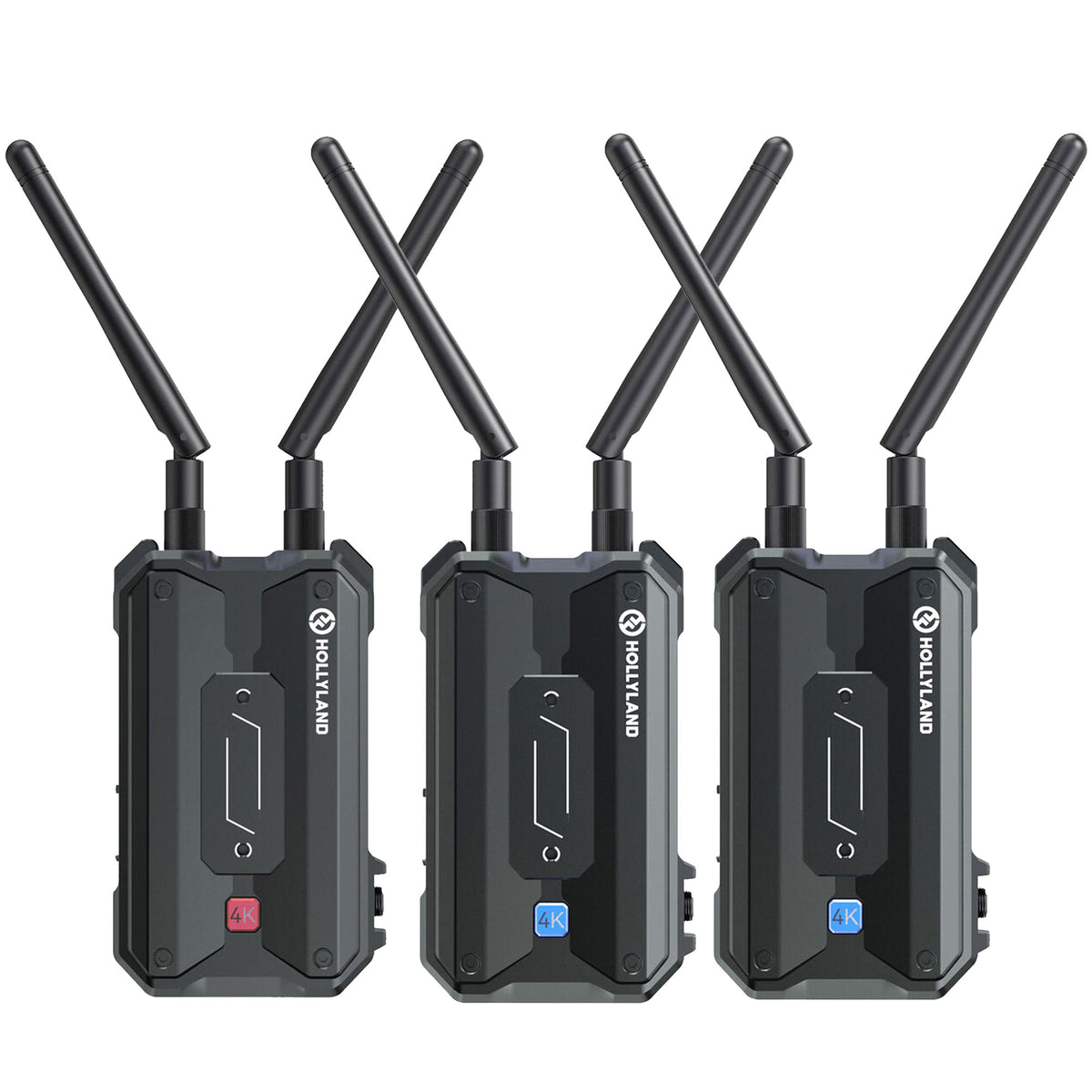 2x Hollyland Pyro H RX 4K HDMI Wireless Video Receiver with Video Transmitter
