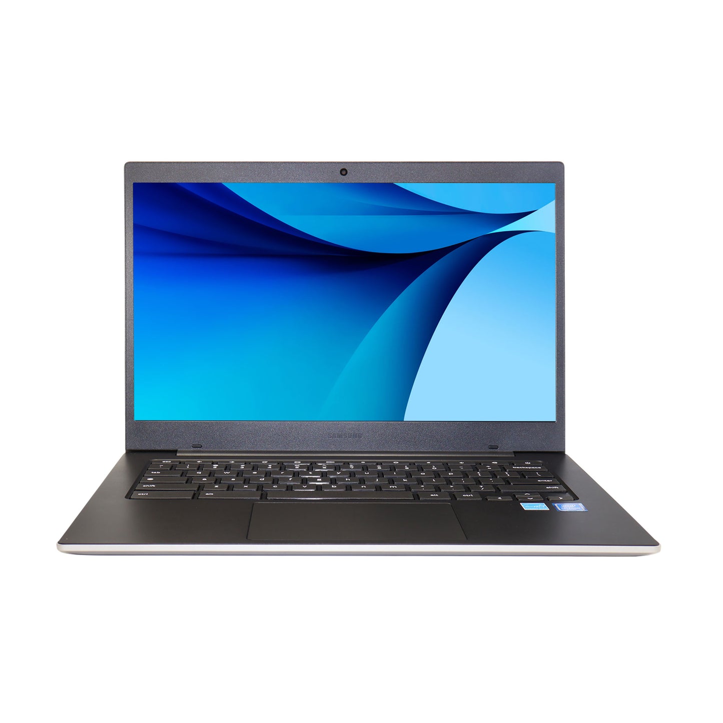 Samsung Galaxy Chromebook Go 14" LED Laptop - Intel Celeron N4500, 4GB RAM, 64GB Storage, ChromeOS (Silver)