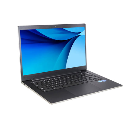 Samsung Galaxy Chromebook Go 14" LED Laptop - Intel Celeron N4500, 4GB RAM, 64GB Storage, ChromeOS (Silver)