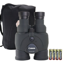 Canon 12x36 IS III Image Stabilized Binoculars with 2X AA Rechargeable Battery and Charger