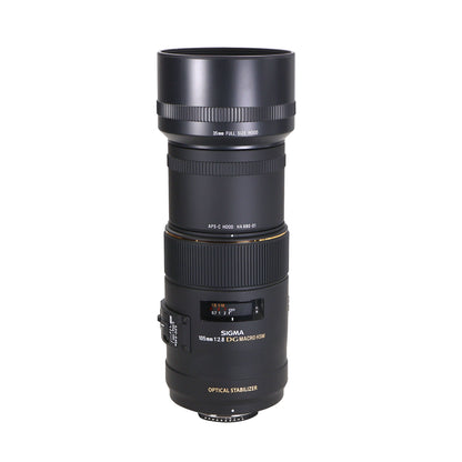 Sigma 105mm F2.8 EX DG OS HSM Macro Lens for Nikon DSLR Camera + 62mm UV Filter