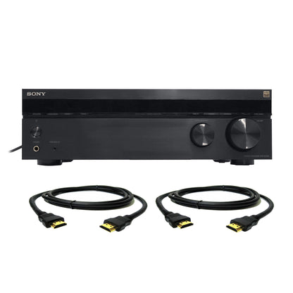 Sony STR-DH190 Stereo Receiver + 2x 6ft HDMI Cable
