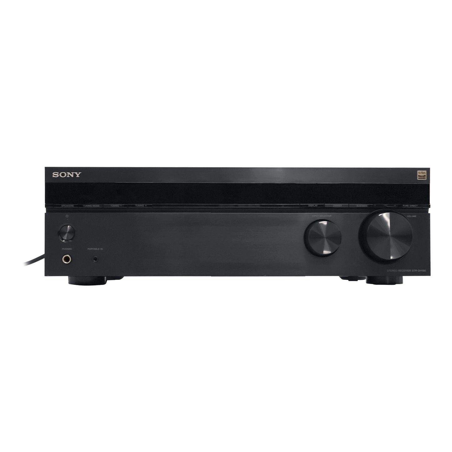 Sony STR-DH190 Stereo Receiver + 2x 6ft HDMI Cable