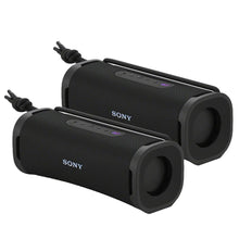 2x Sony ULT FIELD 1 Wireless Bluetooth Speakers Black - Open Box, Portable, Powerful Bass