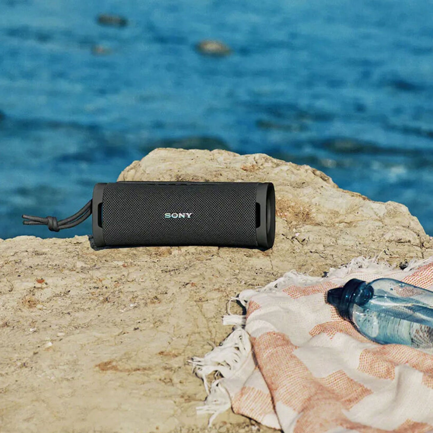 2x Sony ULT FIELD 1 Wireless Bluetooth Speakers Black - Open Box, Portable, Powerful Bass