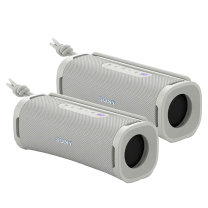 2x Sony ULT FIELD 1 Wireless Bluetooth Speakers Off-White - Open Box, Portable, Bass