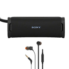 Sony ULT FIELD 1 Wireless Speaker Black + JBL T110 Earbuds - Open Box, Portable Audio