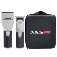 BaByliss Pro COREFX Professional Performance Double Foil Shaver FX75FS2 with Hair Trimmer FX76 and Universal Travel Case